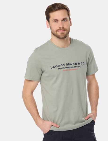 REMERA ESTAMPADA Verde