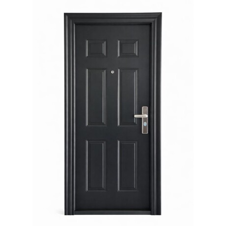PUERTA SEMI BLINDADA 2.05 X 86 NEGRA 27 KG - IZQUIERDA PUERTA SEMI BLINDADA 2.05 X 86 NEGRA 27 KG - IZQUIERDA