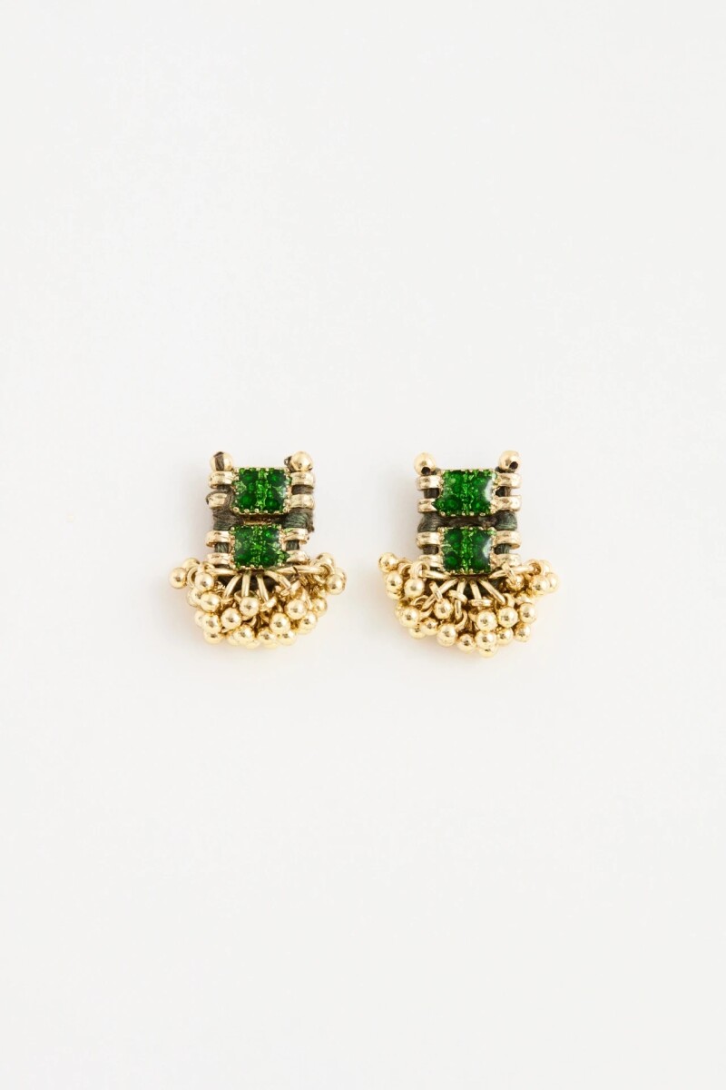 Aro Emerald Ethnic Verde