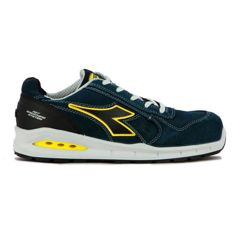 WUTI 2MYK - PRO M Safety RUN NET AB LOW S3S / UNISEX Azul-Azul