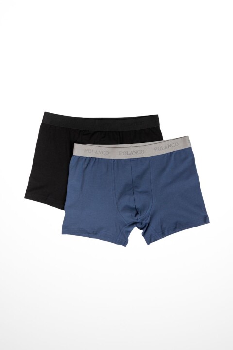 BOXER KEMU POLANCO Negro / Navy