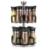 Especiero Giratorio 12 Frascos Vidrio Para Condimentos Cocina Acero Inoxidable Imback Especiero Giratorio 12 Frascos Vidrio Para Condimentos Cocina Acero Inoxidable Imback