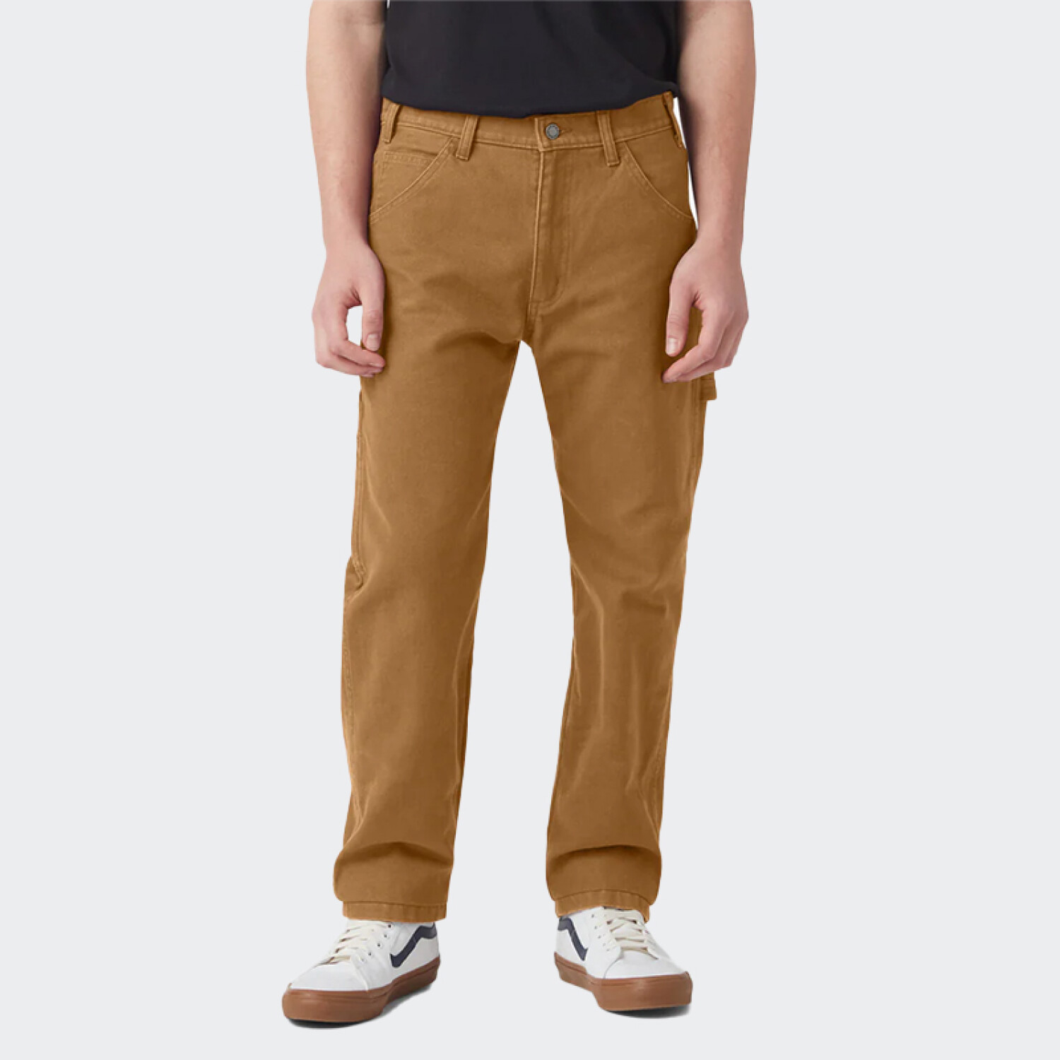 Pantalón Dickies Fit Stonewashed Duck Carpenter Pants Marrón — Inbox - Main Image