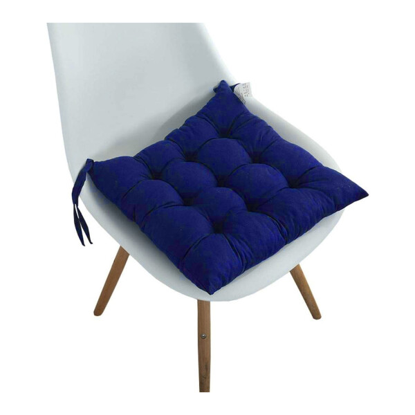 Almohadon Cuadrado Para Silla Eames Butaca Auto Colores Variante Color Azul Eléctrico