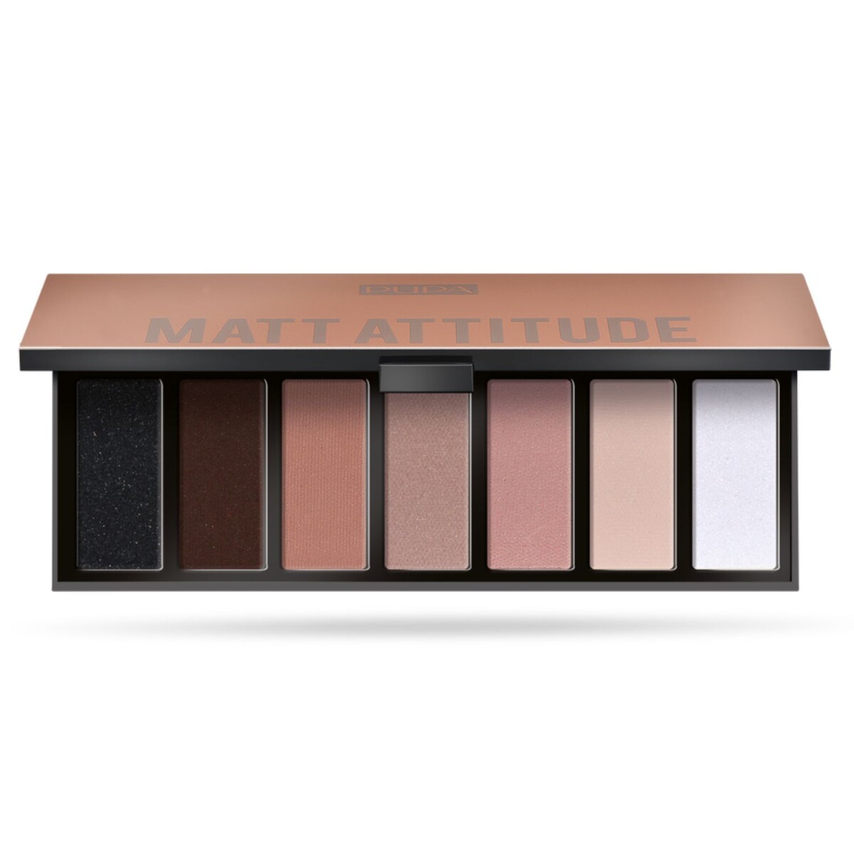 Paleta de maquillaje Pupa Make up Stories Compact 7 sombras - matt attitude 