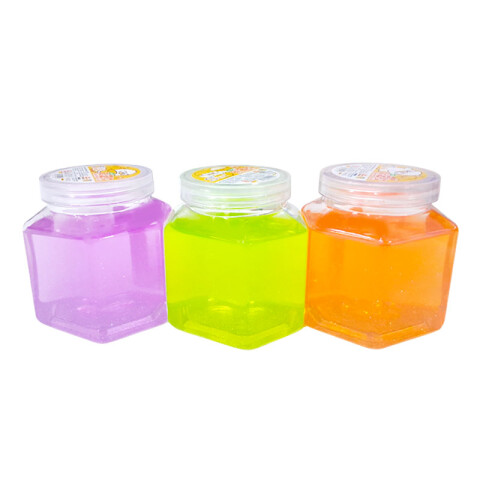 Slime de colores en frasco Slime De Colores En Frasco