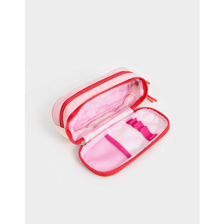 Cartuchera Estampada Rosa Claro