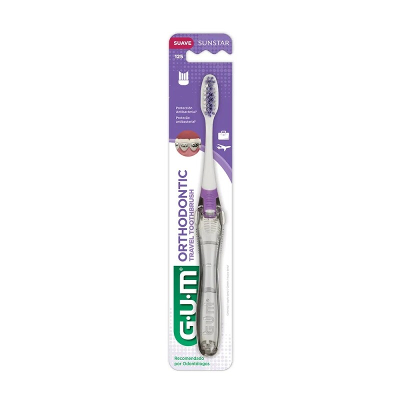 Cepillo Dental Gum Ortodoncia Para Viaje 125 Cepillo Dental Gum Ortodoncia Para Viaje 125