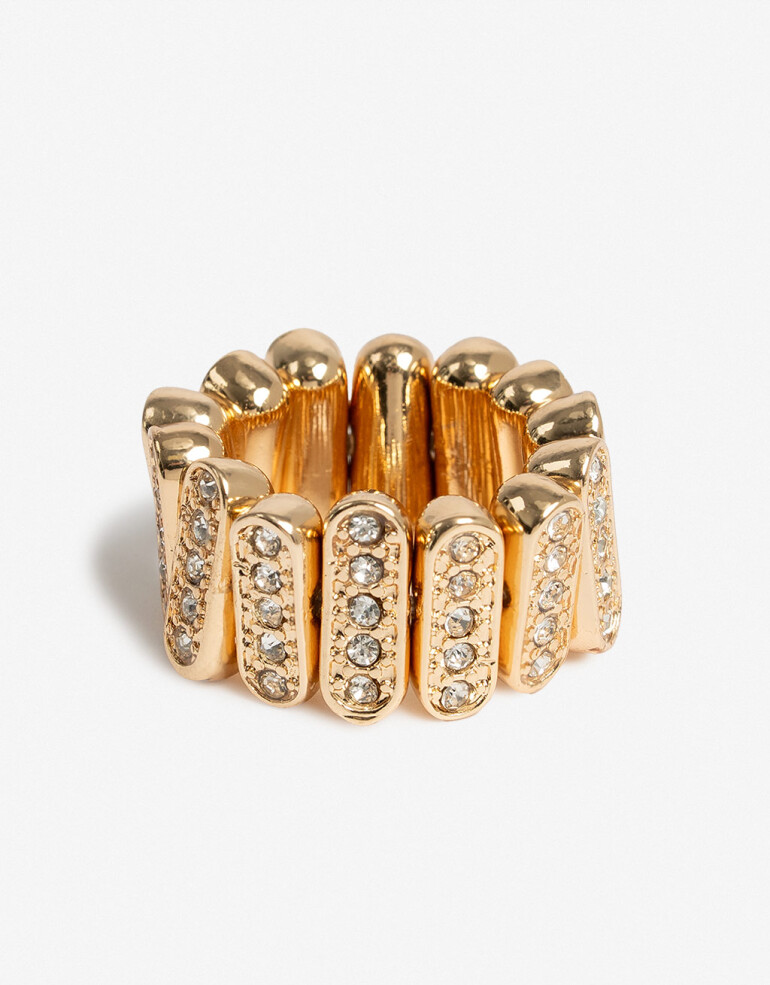 Anillos Medianos y Grandes Day To Night Anillo Reversible Day To Night - Dorado