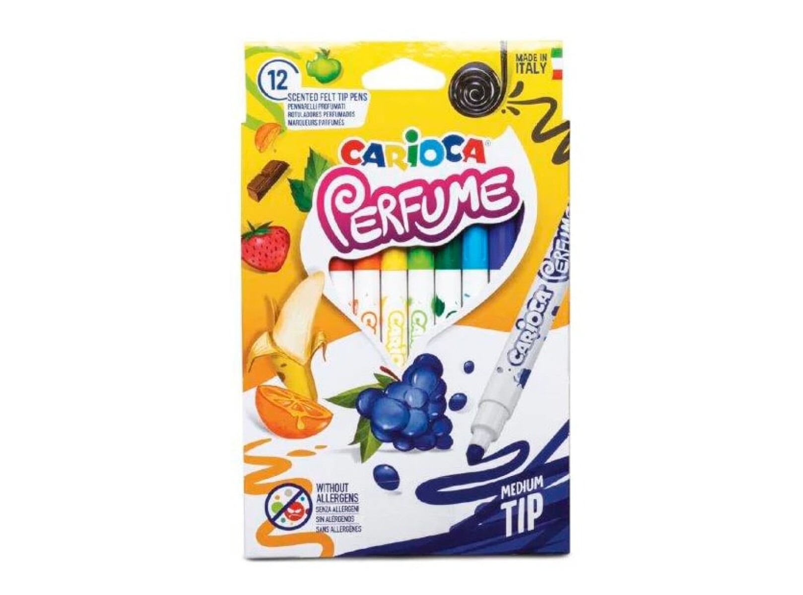 Marcador Carioca Perfume x12 