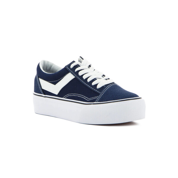 CLASICO BAJO - PONY AZUL