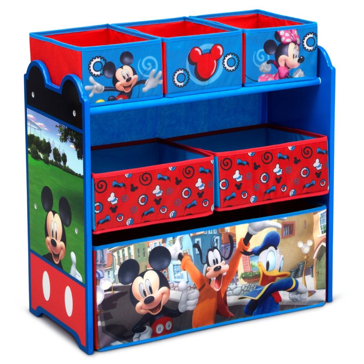 Organizador Wisly de Mickey Mouse - 6 contenedores 