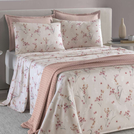 Juego Sábanas Queen Size Dohler 150 Hilos 100% Algodón Vanessa