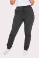 PANTALON HERING UNISEX C/PUÑO C/FELPA E509 Gris-oscuro