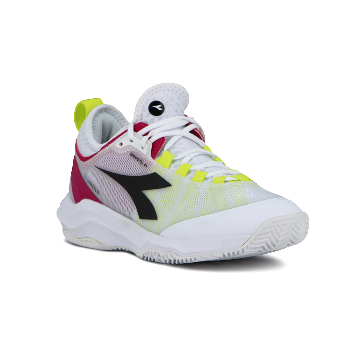 Championes Diadora Fly 4 - Blanco-Negro 