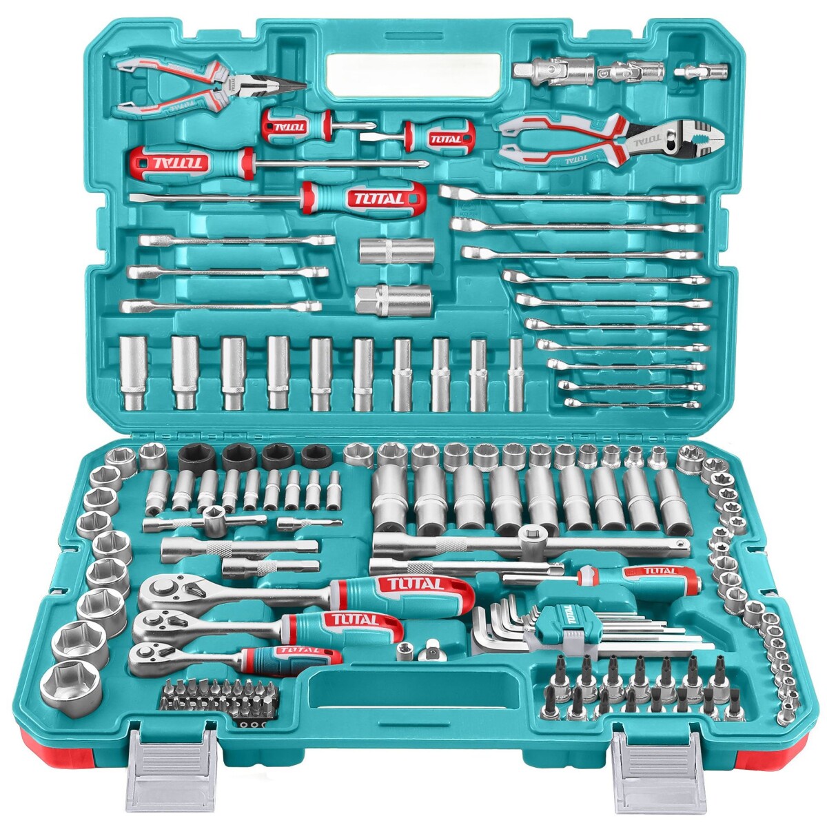 Set De Herramientas Y Dados - 156 Piezas 