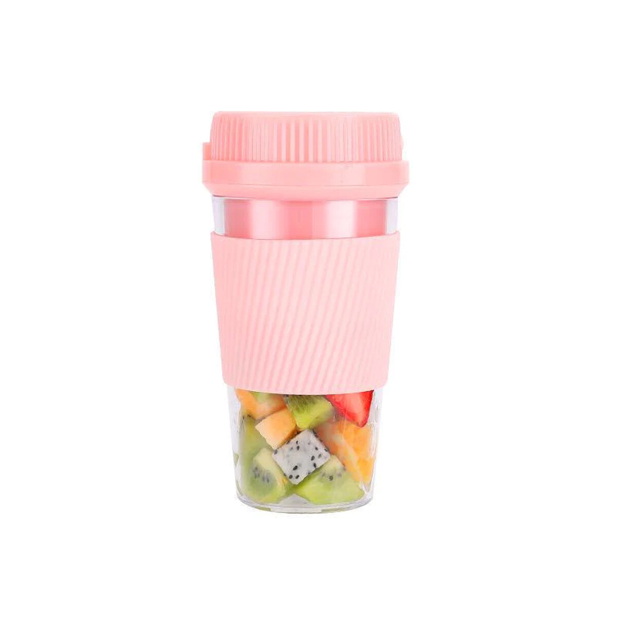 Vaso Licuadora Para Jugos Y Batidos - Rosado 