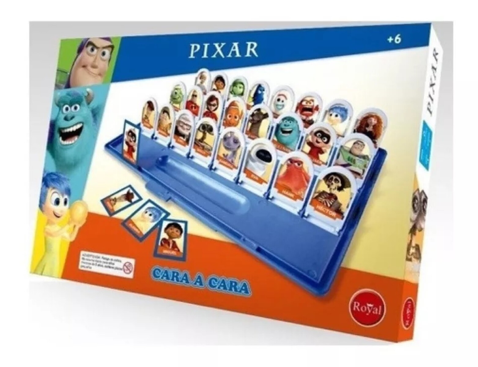 Juego De Mesa Cara A Cara De Pixar Disney Royal 