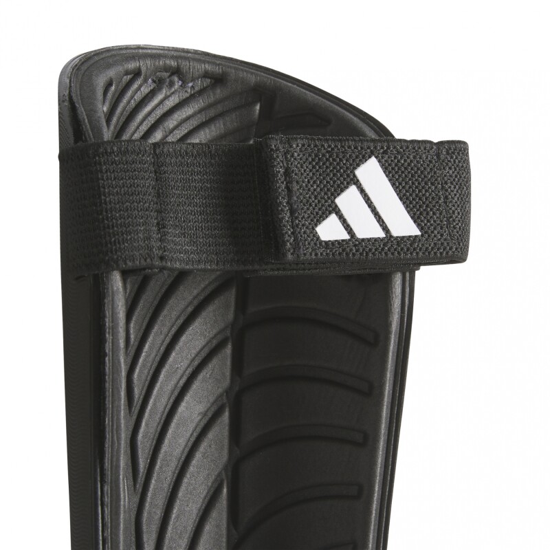 Canilleras de Entrenamiento adidas Tiro - Black / Gold Metal Black / Gold Metallic / White