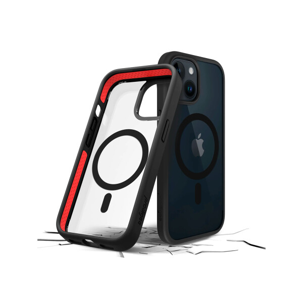 Protector Prodigee Magneteek iPhone 15 borde negro Protector Prodigee Magneteek Iphone 15 Borde Negro