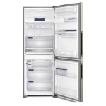 Refrigerador Frío Seco 527 Lts Inox S/D INVERTER<br /> Freezer abajo 194 Lts Gris