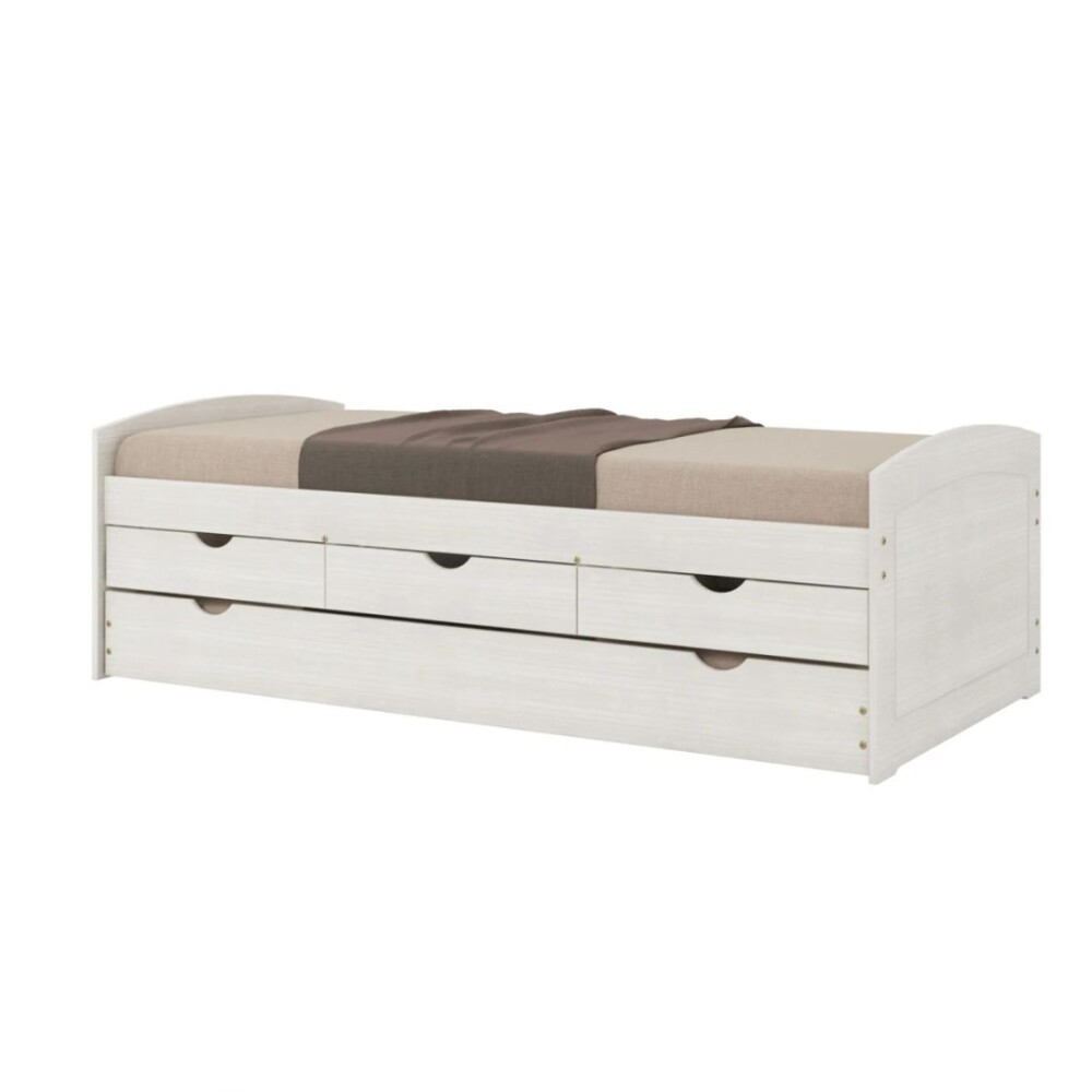 Cama Marinera Madera Maciza Con Cajones - Ulli Cama Marinera Madera Maciza Con Cajones - Ulli