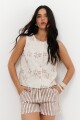 TOP BORDADO BEIGE