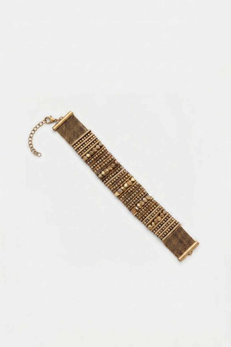 PULSERA METALLIC Dorado