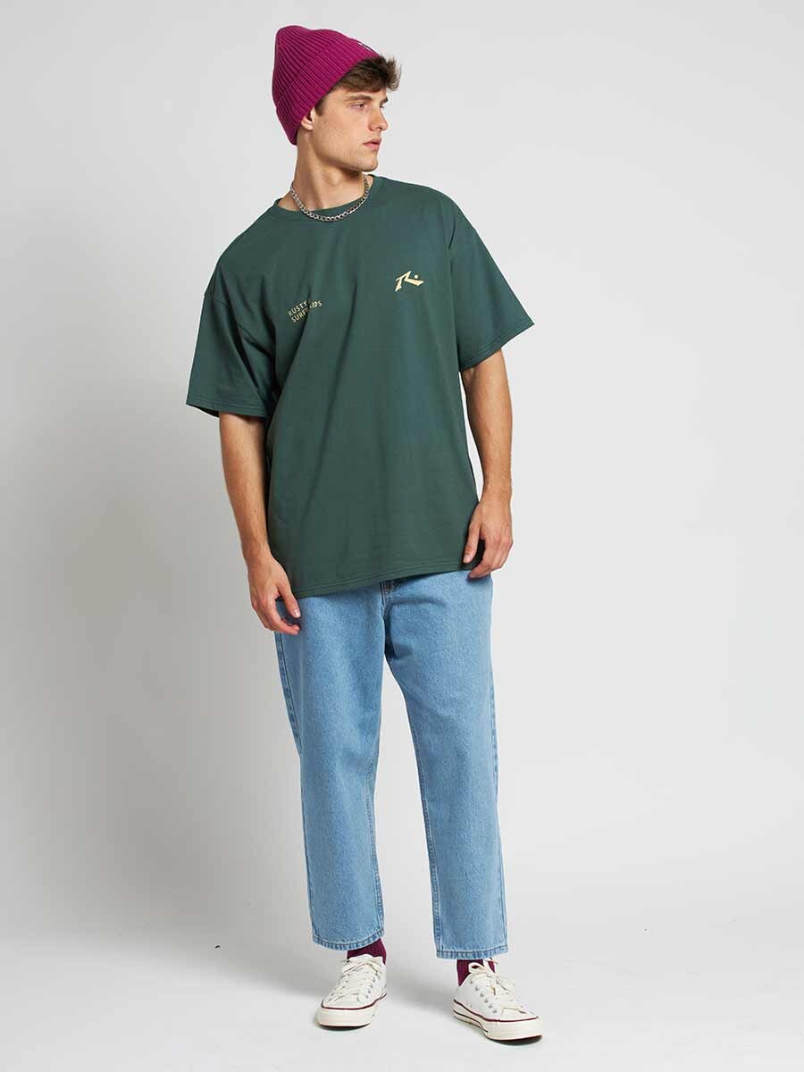 T-SHIRT TAUPO RUSTY - Verde Oscuro 