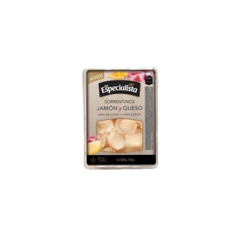 SORRENTINOS LA ESPECIALISTA JAMON Y QUESO 500G Sorrentinos La Especialista Jamon Y Queso 500g