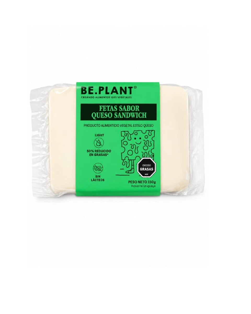 QUESO FETEADO 150G BE PLANT 