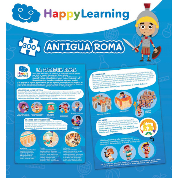 Puzzle Rompecabeza Didactico Antigua Roma Educa 300 Piezas Puzzle Rompecabeza Didactico Antigua Roma Educa 300 Piezas
