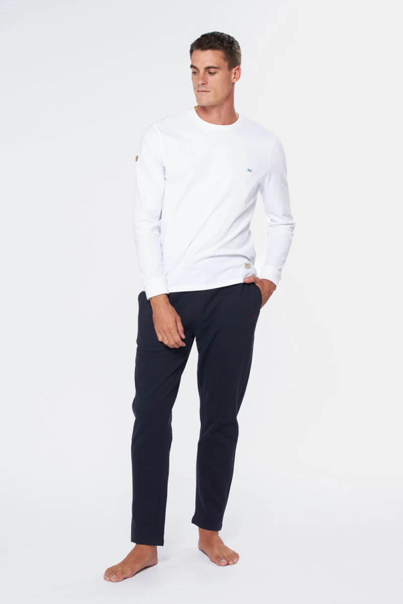 PANTALÓN DE FELPA - Negro 