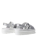 Sandalias de Niña MINI Miss Carol RETINO de pu Plateado - Blanco