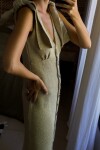 Row Glow Dress Dorado