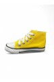 BOTA DEPORTIVA MEDIO BASKET LONA NIÑO Amarillo