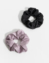 Skunzies Let´s go out Set De Scrunchies Con Tachas - Combinacion Tricolor