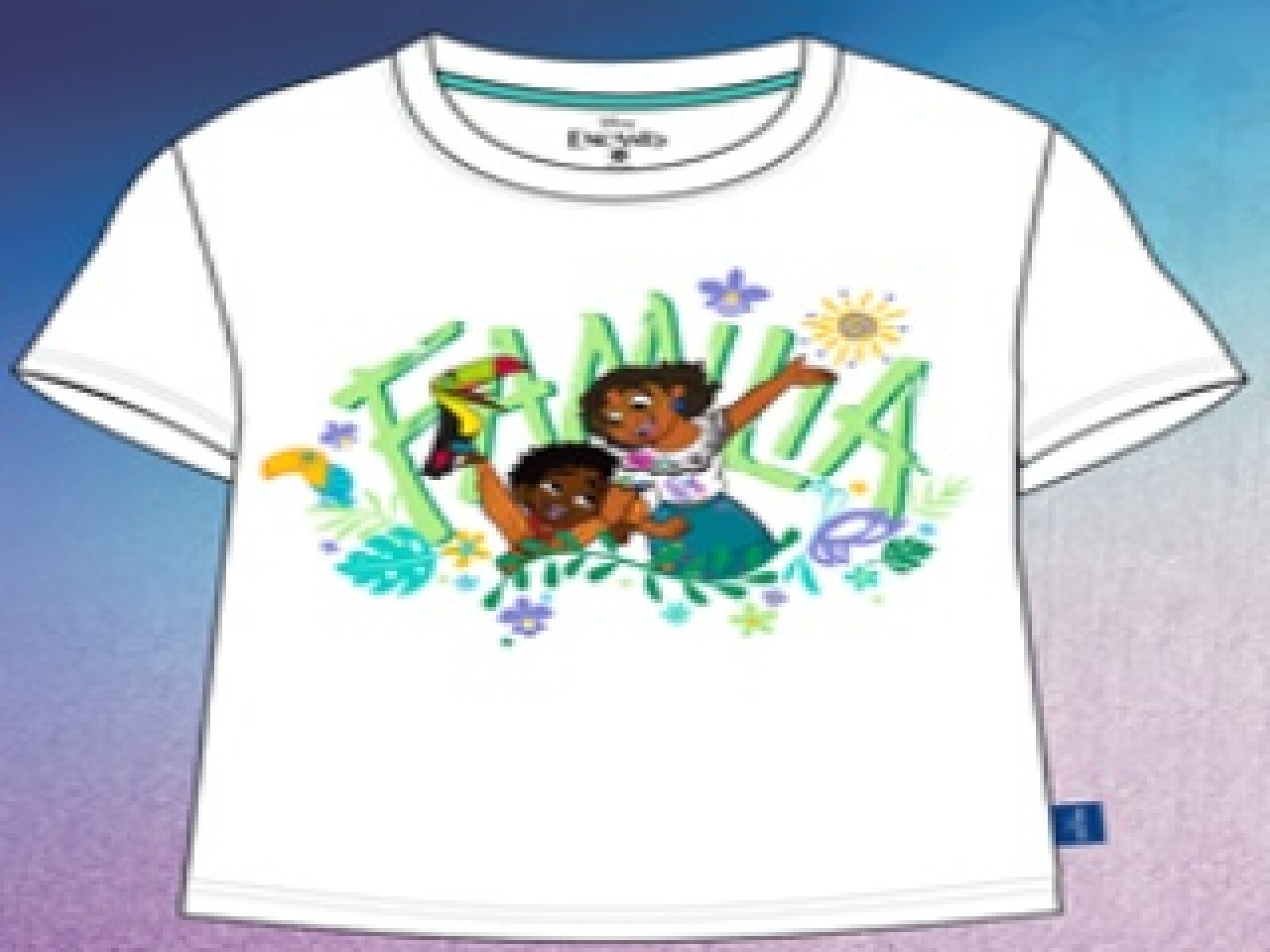 Tshirt - Disney - Disney Encanto Tshirt Algodon M/C (Familia ) de Niños - ENIISS23002 - Blanco 