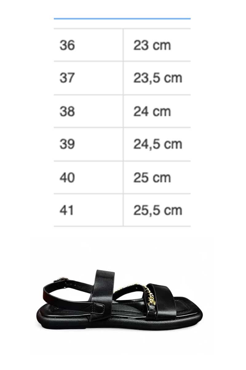 SANDALIA I RUN G9842F2 Negro