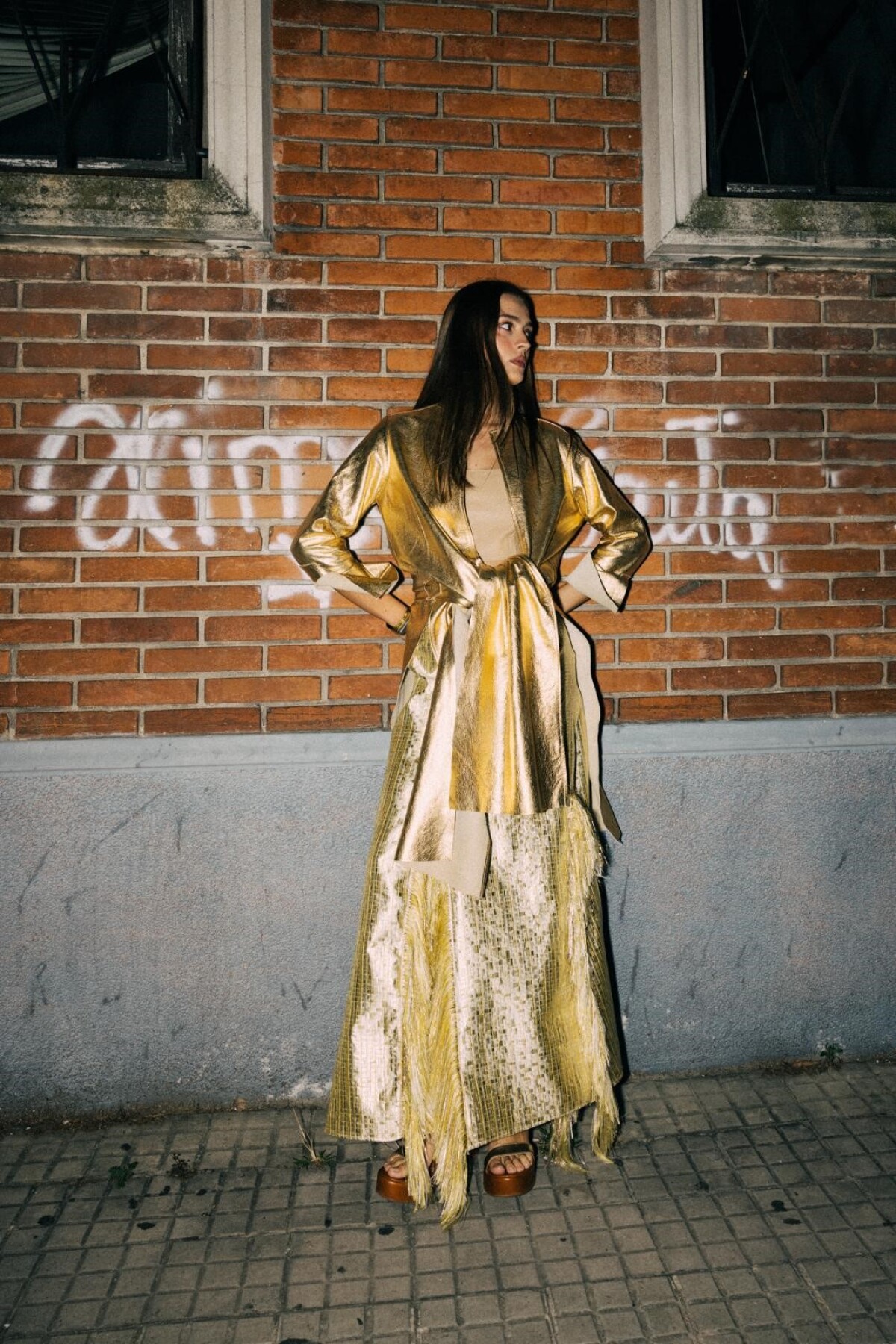 Tapado Patria Cuero Dorado Fuerte