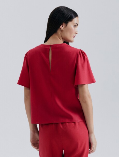 BLUSA MM FEM ROJO