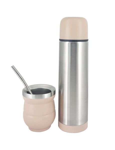 SET MATE C/BOMBILLA Y TERMO 500ML ROSA SET MATE C/BOMBILLA Y TERMO 500ML ROSA