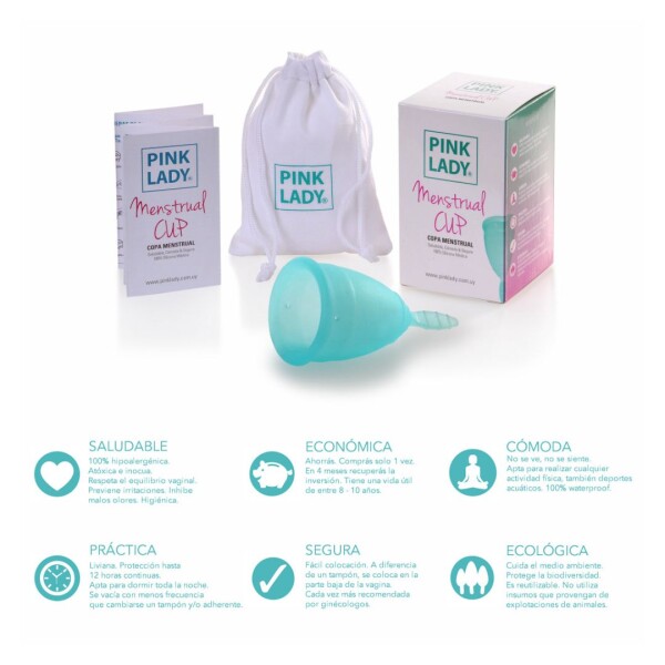 Copa Menstrual Pink Lady Talle L Copa Menstrual Pink Lady Talle L