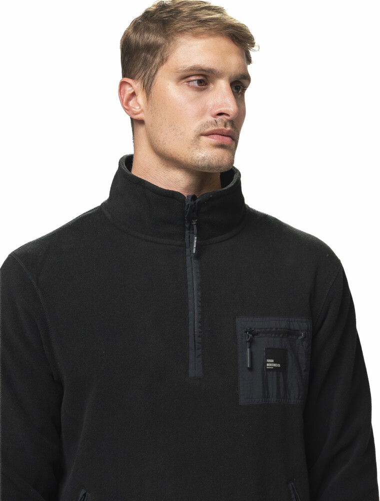 Buzo Polar Bulls Negro/Negro