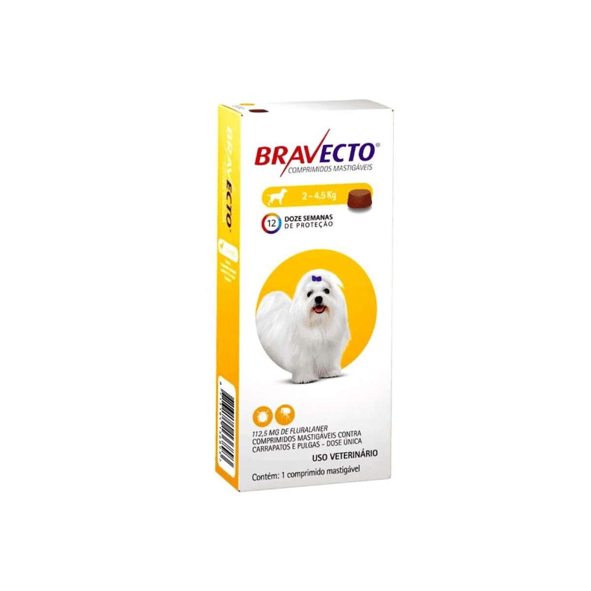 Bravecto 2 a 4,5 kg 