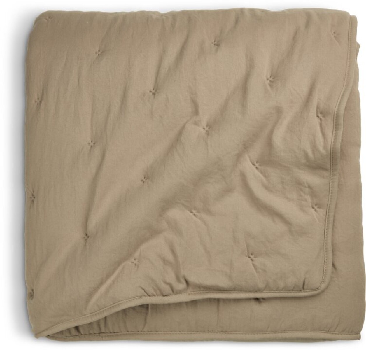 Manta throw acolchada SKOGSTRY 130x180 arena osc 