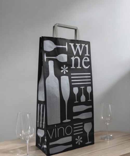 Bolsa fantasia acuario 22x10x42 cm WINE