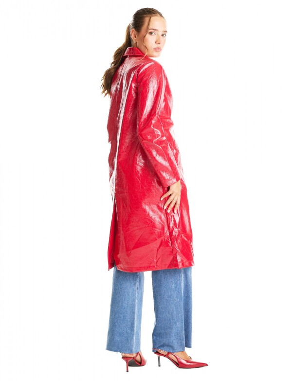 Chaqueta Charol ROJO