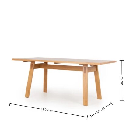 Mesa De Comedor Metrópolis Almendra