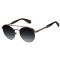 Lentes De Sol Harry Potter Redondo - Unisex Gradiente Verde/Marrón